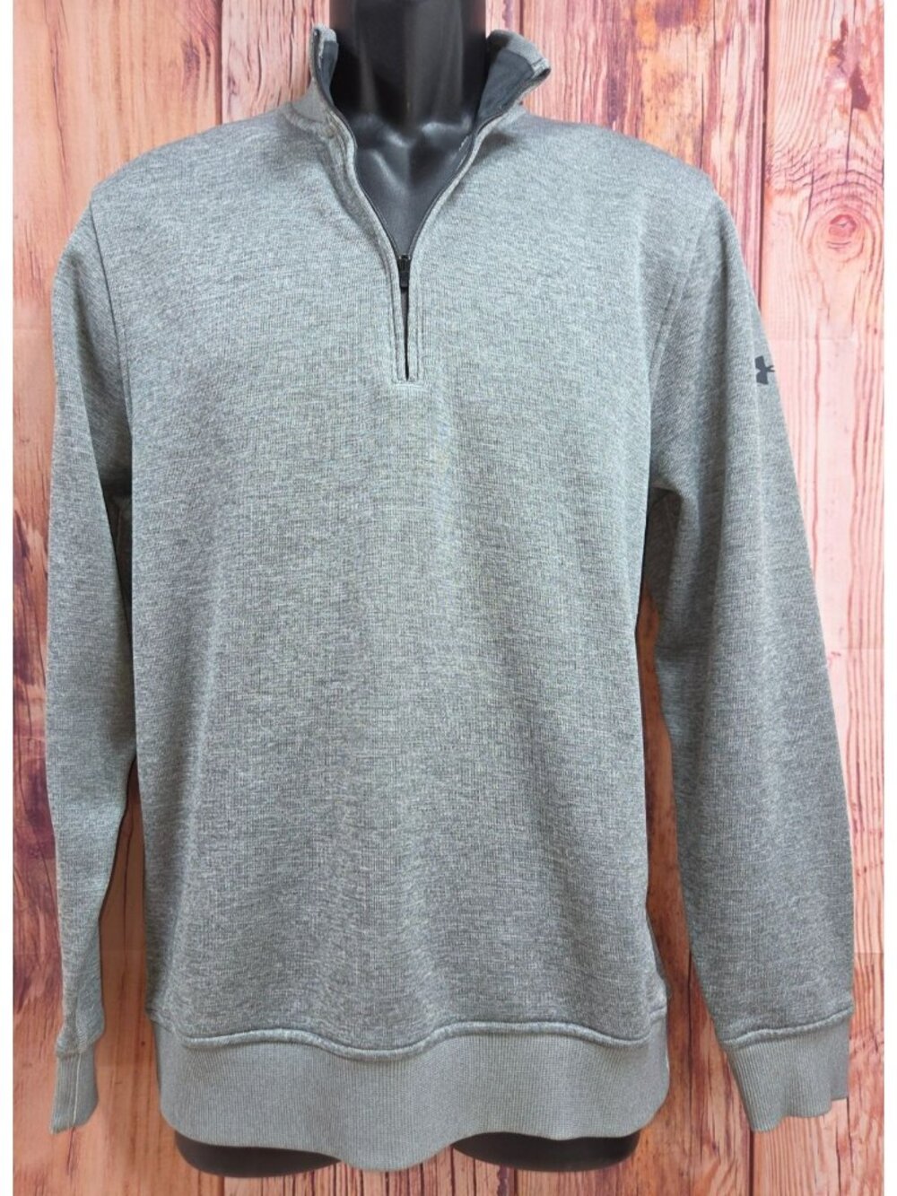 Under Armour Mens ColdGear 1/4 Zip Sweatshirt Medium Walnut Creek Golf Course